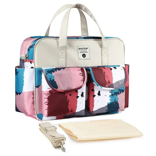 Premium Waterproof Diaper Bag - The Next Door Neighbor 