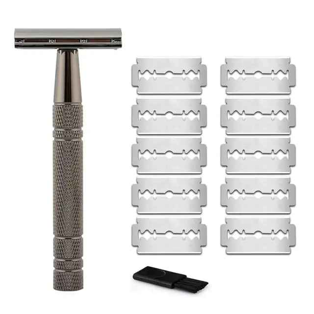 Rose Gold Double Edge Safety Razor - The Next Door Neighbor 