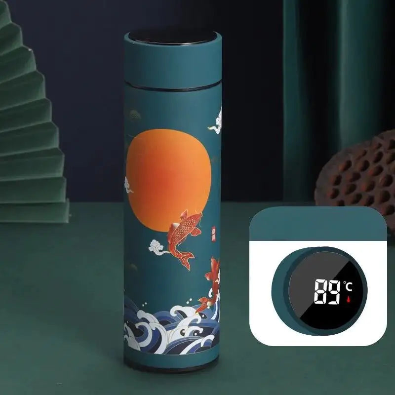 Oriental Style Smart Thermos