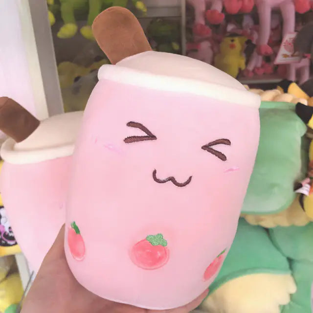 Cute Boba Milk Tea Plushie Toy - The Next Door Neighbor 