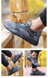 Anti-collision Steel Toe Breathable Safety Shoes - The Next Door Neighbor 