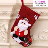 Santa Snowman Christmas Stockings - The Next Door Neighbor 