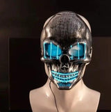 LED Skull Halloween Mask