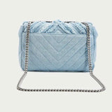 Denim Chain Bag - The Next Door Neighbor 