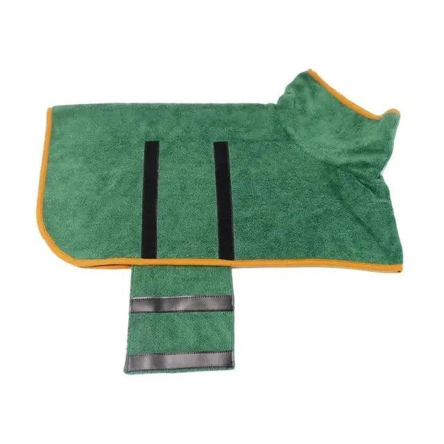 Super Absorbent Pet Bathrobe Towel - The Next Door Neighbor 