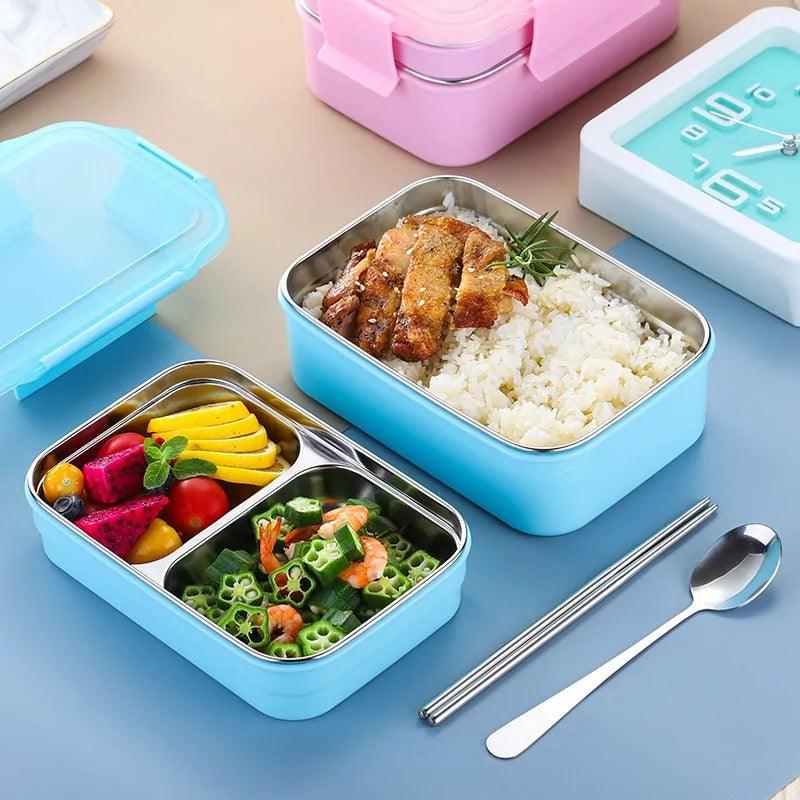 Stainless Steel Two-Layer Lunch Box