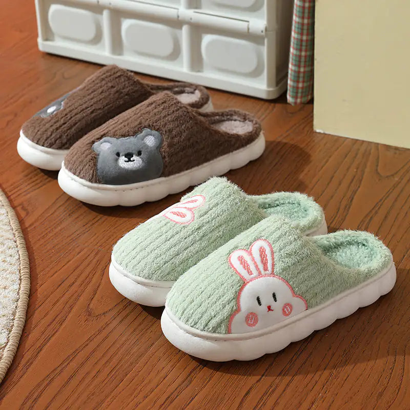 Warm Plush Cotton Shoes For Kids