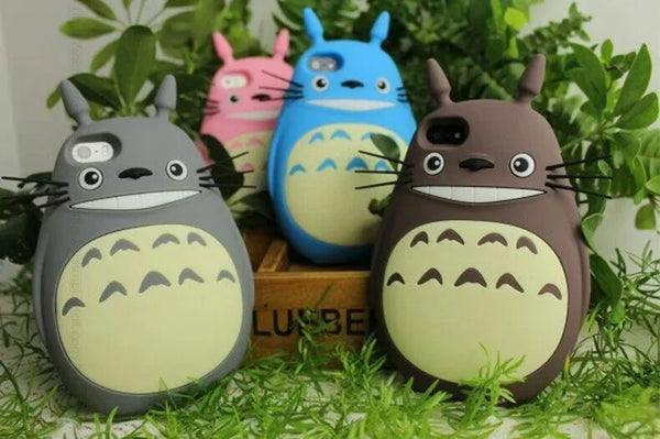 Cute Cartoon 3D My Neighbor Totoro Case