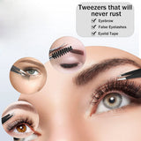 6-Piece Eyebrow Tweezers Set