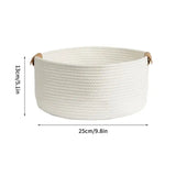 Cotton Rope Storage Basket - The Next Door Neighbor 