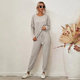 Fashion Casual Solid Sleepwear Set - The Next Door Neighbor 