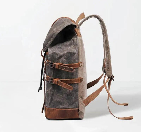 Waterproof Waxed Canvas Backpack - The Next Door Neighbor 