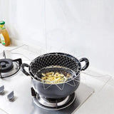 304 Stainless Steel Foldable Fryer Basket - The Next Door Neighbor 