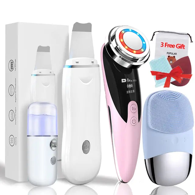 4+3 Kit Ultrasonic Skin Scrubber - The Next Door Neighbor 