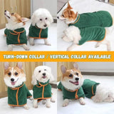 Super Absorbent Pet Bathrobe Towel - The Next Door Neighbor 