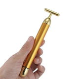 Energy 24K Gold T Beauty Bar Facial Roller Massager - The Next Door Neighbor 