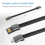 Leather Data Cable - The Next Door Neighbor 