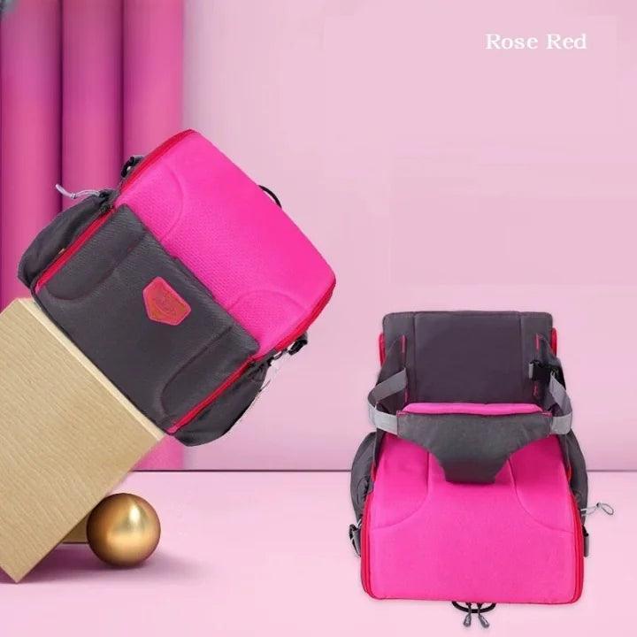 2 in 1 Diaper Bag Booster Seat - The Next Door Neighbor 