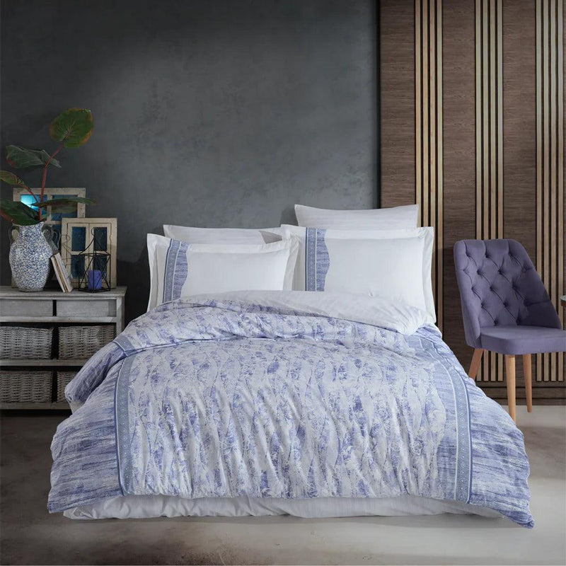 Hobby Ventura Blue - Poplin Single Duvet Cover Set