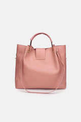 2-Piece PU Leather Bag Set - The Next Door Neighbor 