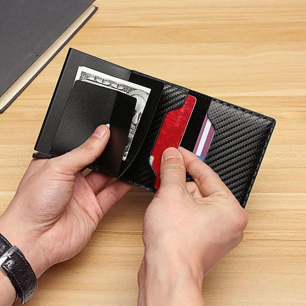 Carbon Fiber Credit Card Holder - The Next Door Neighbor 