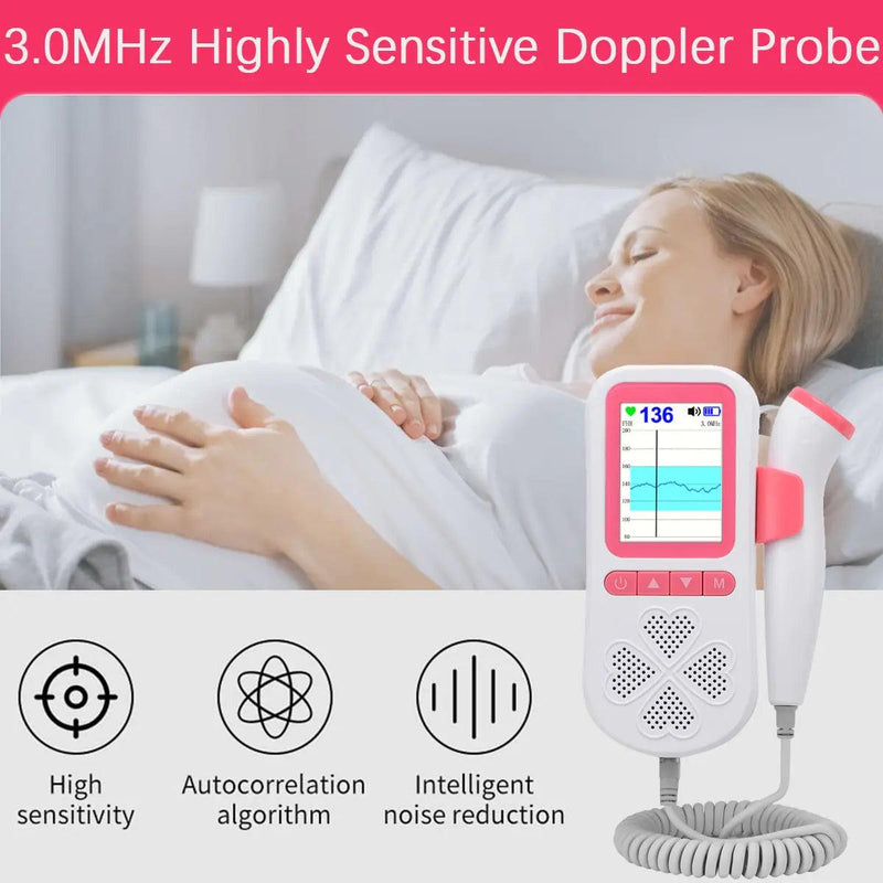 Upgraded Doppler Fetal Heart Monitor