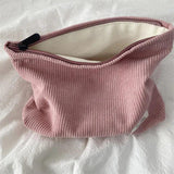 Corduroy Travel Cosmetic Bag - The Next Door Neighbor 