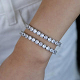 Silver Tennis Bracelet - The Next Door Neighbor 