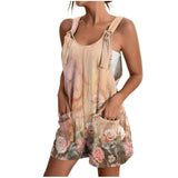 Lightweight Summer Shorts Romper