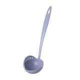 Long Handle 2 In 1 Soup Spoon