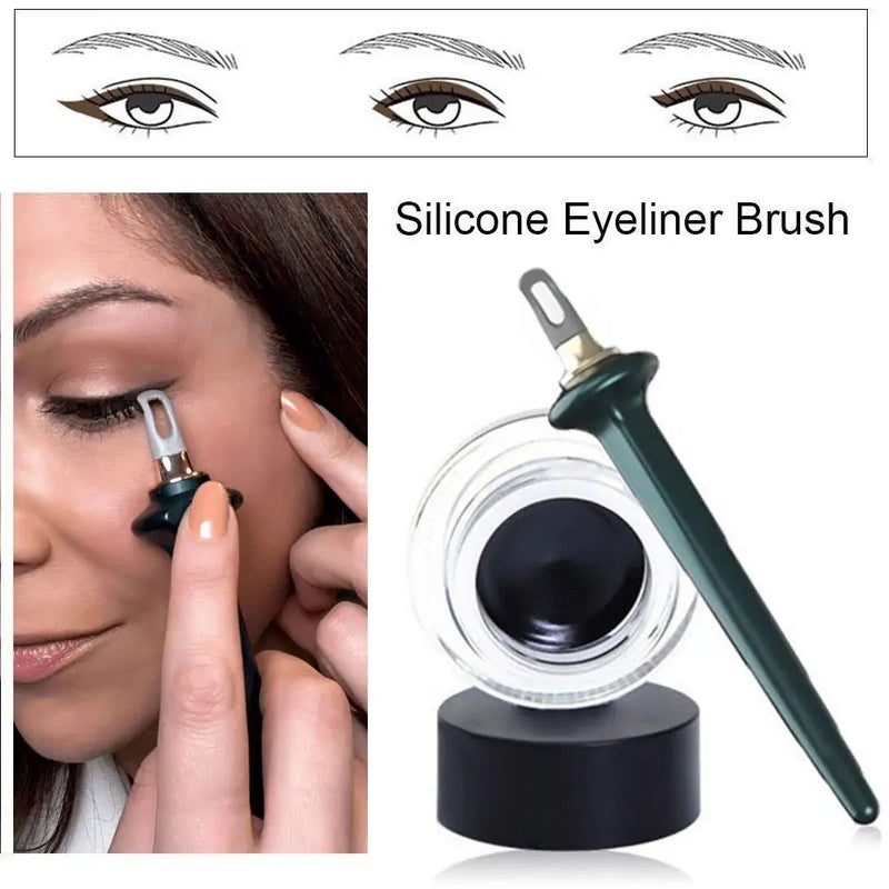 Silicone Eyeliner Brush - The Next Door Neighbor 