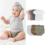 Bamboo Fiber Baby Summer Set - The Next Door Neighbor 