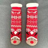 Holiday Fuzzy Slipper Socks - The Next Door Neighbor 