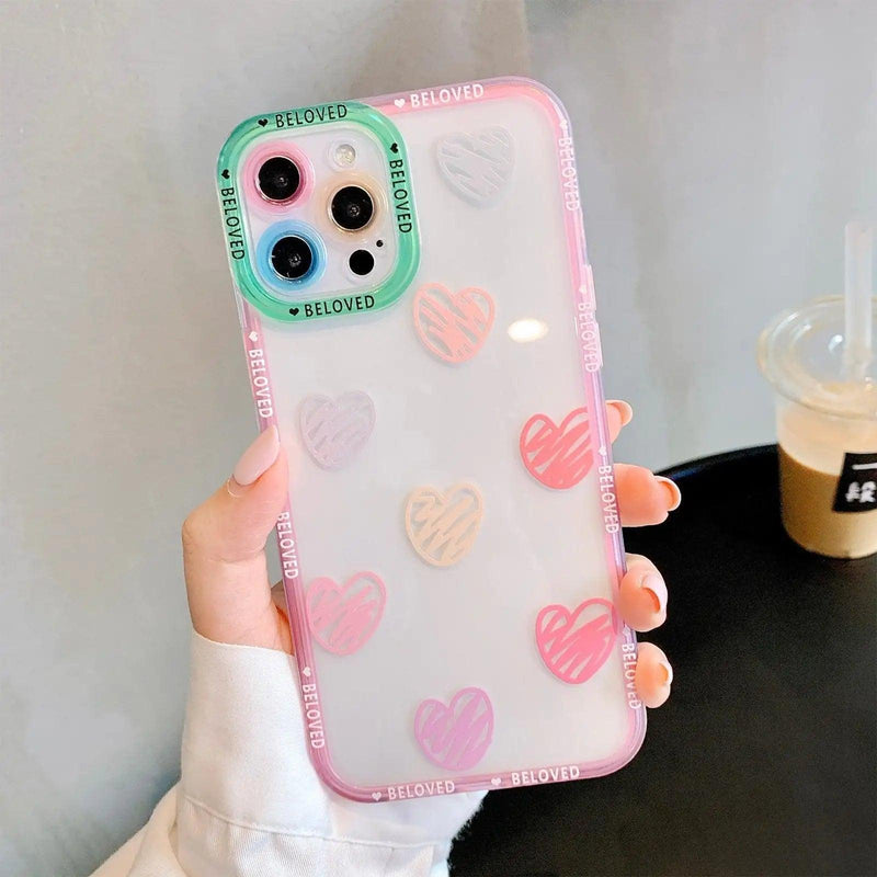 Heart Graffiti Phone Case - The Next Door Neighbor 