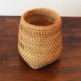 Rattan Home Storage Baskets Organizer