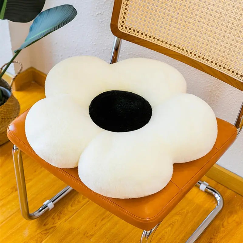 Plush Flower Pillow