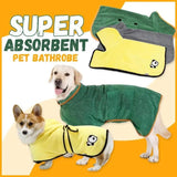 Super Absorbent Pet Bathrobe Towel - The Next Door Neighbor 