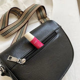 Vintage Leather Crossbody Shoulder Bag