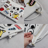 Fashion Cartoon Printed Mini Women's Bag - The Next Door Neighbor 