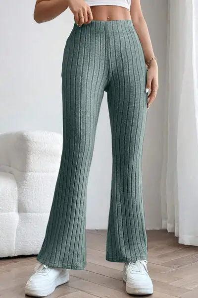 High Waist Flared Pants