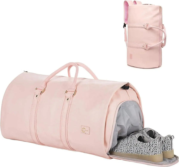 Convertible 2-In-1 Travel Garment Duffel Bag