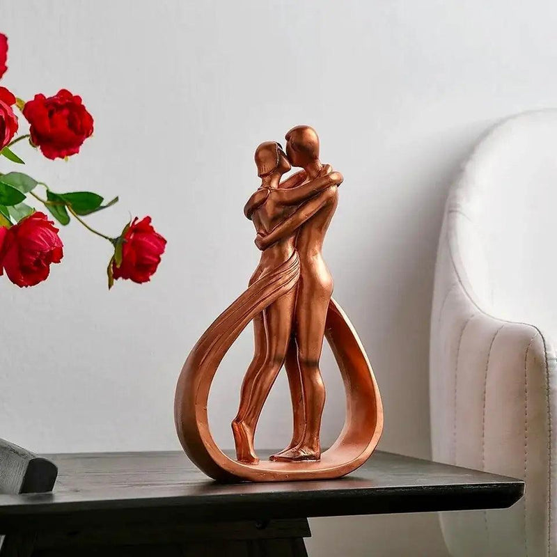 Amour Duet Sculpture - The Next Door Neighbor 