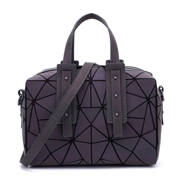 Luminous Geometric Handbag