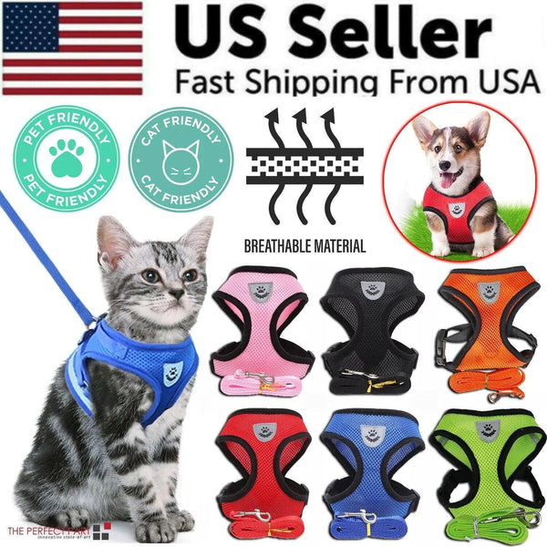 Cat or Dog Adjustable Pet Harness - The Next Door Neighbor 