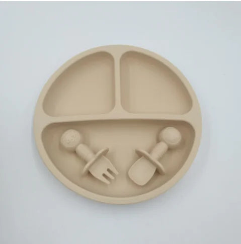 Baby Silicone Plate Set - The Next Door Neighbor 