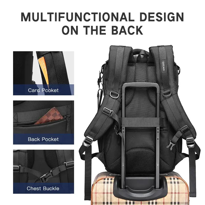 Multifunction Waterproof Laptop Backpack