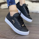 Breathable Lace-up Sneakers