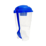 Shaker Cup Container with Fork Set - The Next Door Neighbor 