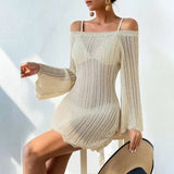 Knitted Beach Dress - The Next Door Neighbor 