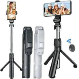 4 in 1 Selfie Tripod With Integrated Light